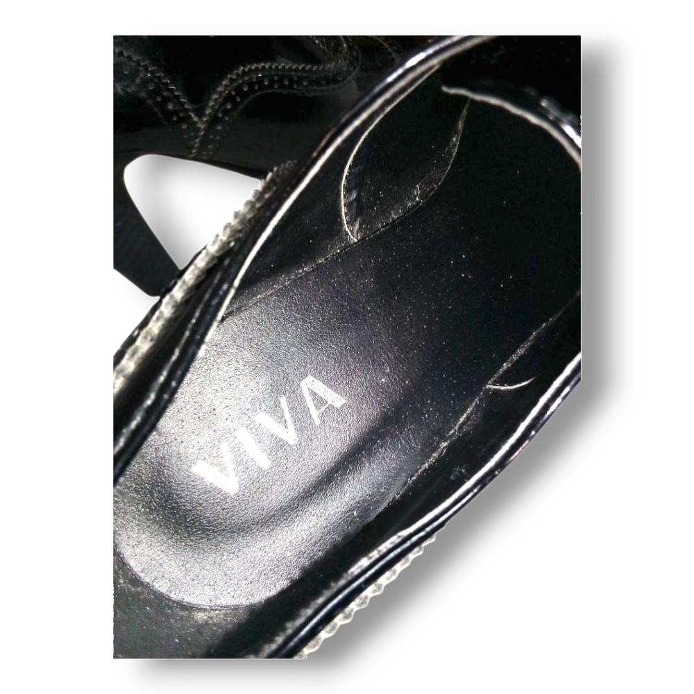 Vivacouture Black Patent Leather Heels - Picture 7 of 7